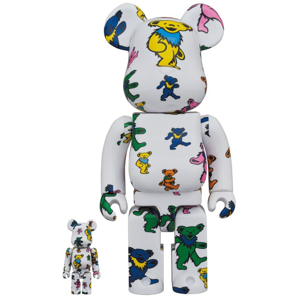 Medicom Be@rBrick Bearbrick Grateful Dead (Dancing Bear) 100% & 400％