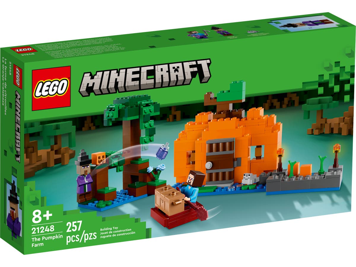 LEGO Minecraft Series 21248 The Pumpkin Farm
