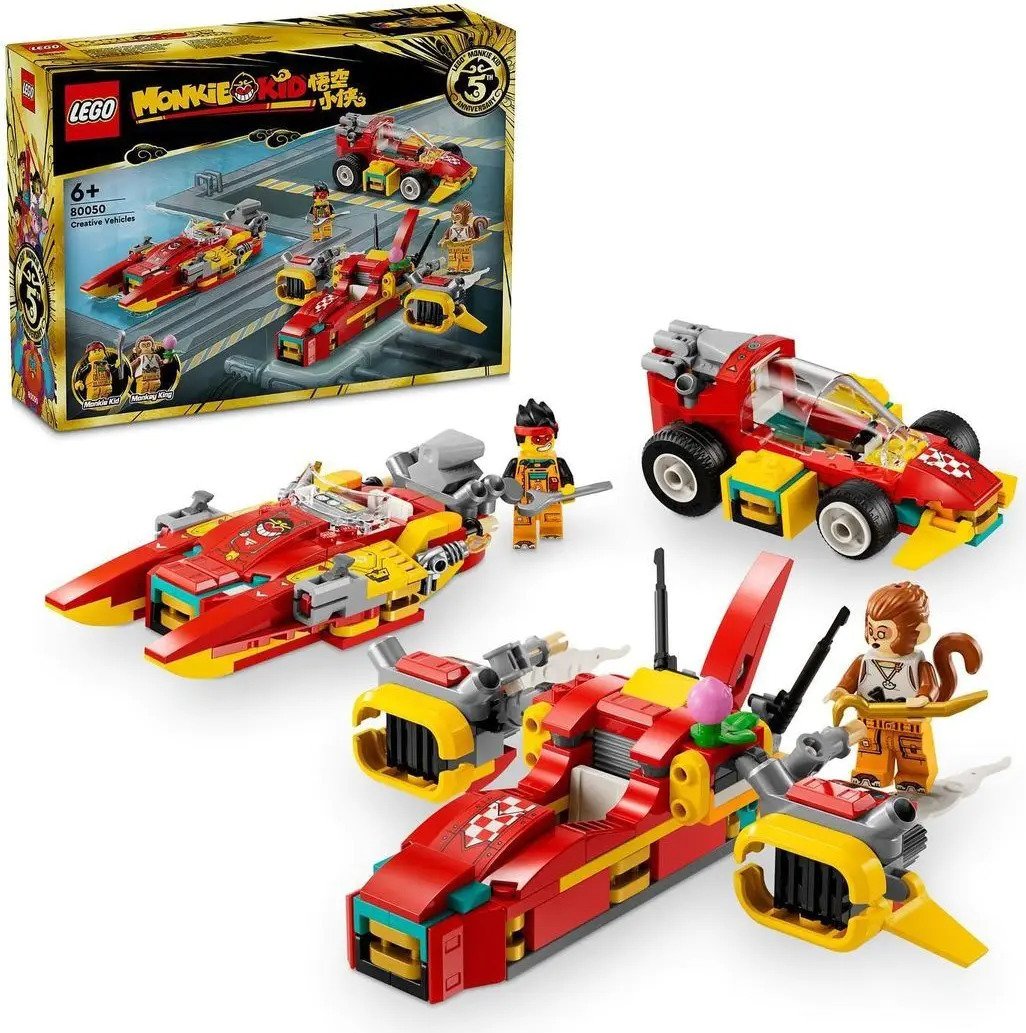LEGO Monkie Kid Series 80050 Creative Vehicles