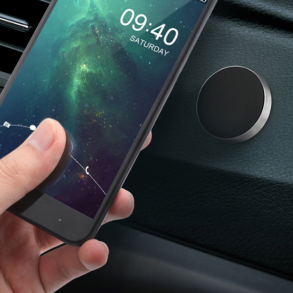 Designed Round Magnetic Magnet Car Mobile Phone Holder Stand Universal Mount