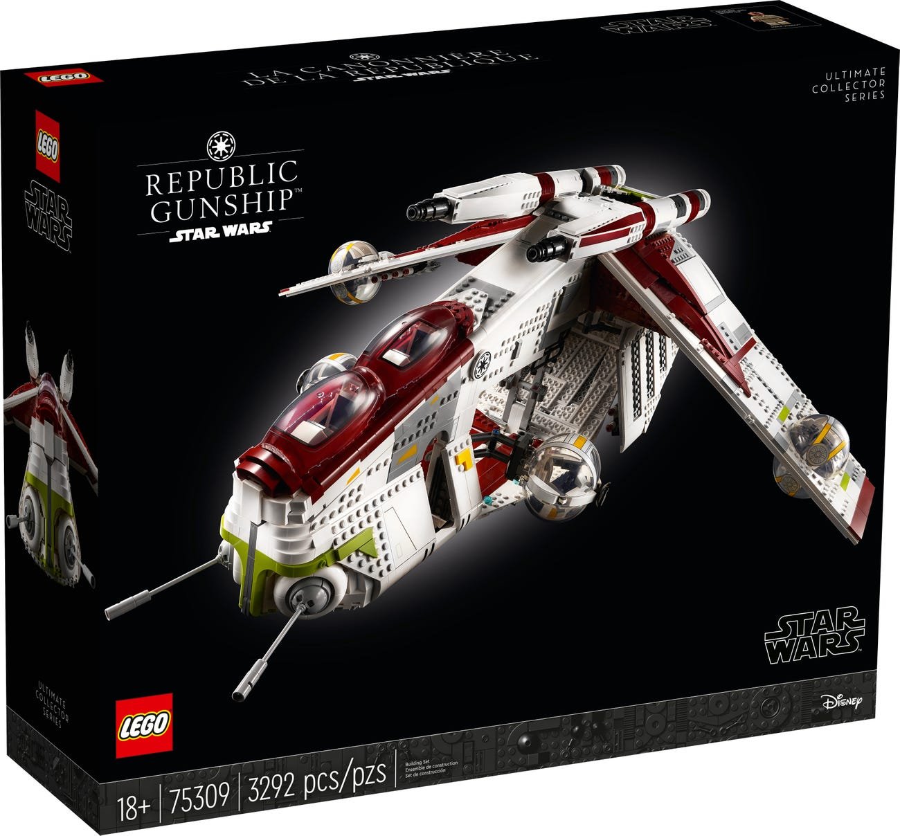 LEGO Star Wars Series 75309 Republic Gunship
