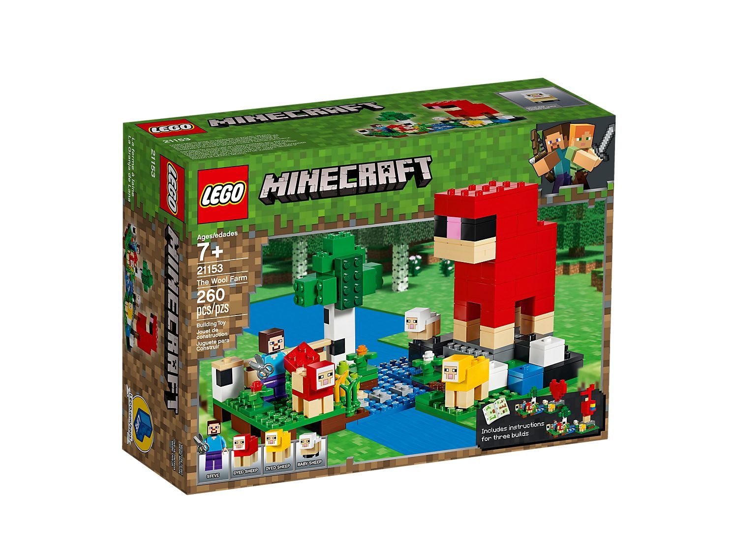 LEGO Minecraft 21153 The Wool Farm