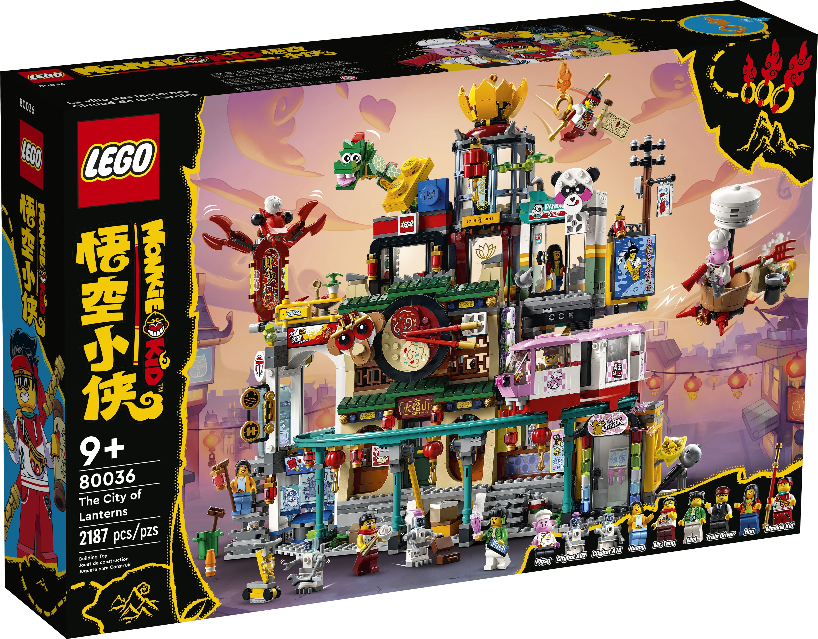 LEGO 80036 Monkie Kid The City of Lanterns