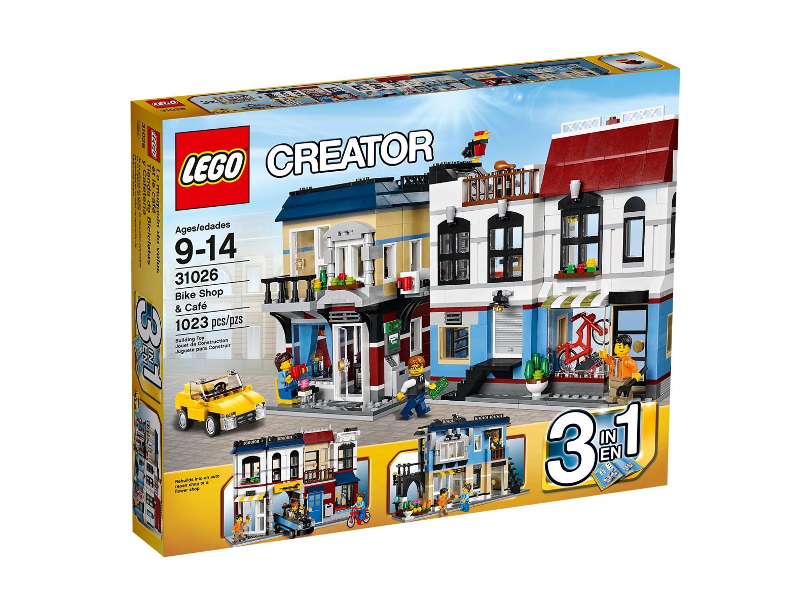 LEGO Creator 3-in-1 31026 Bike Shop & Cafe