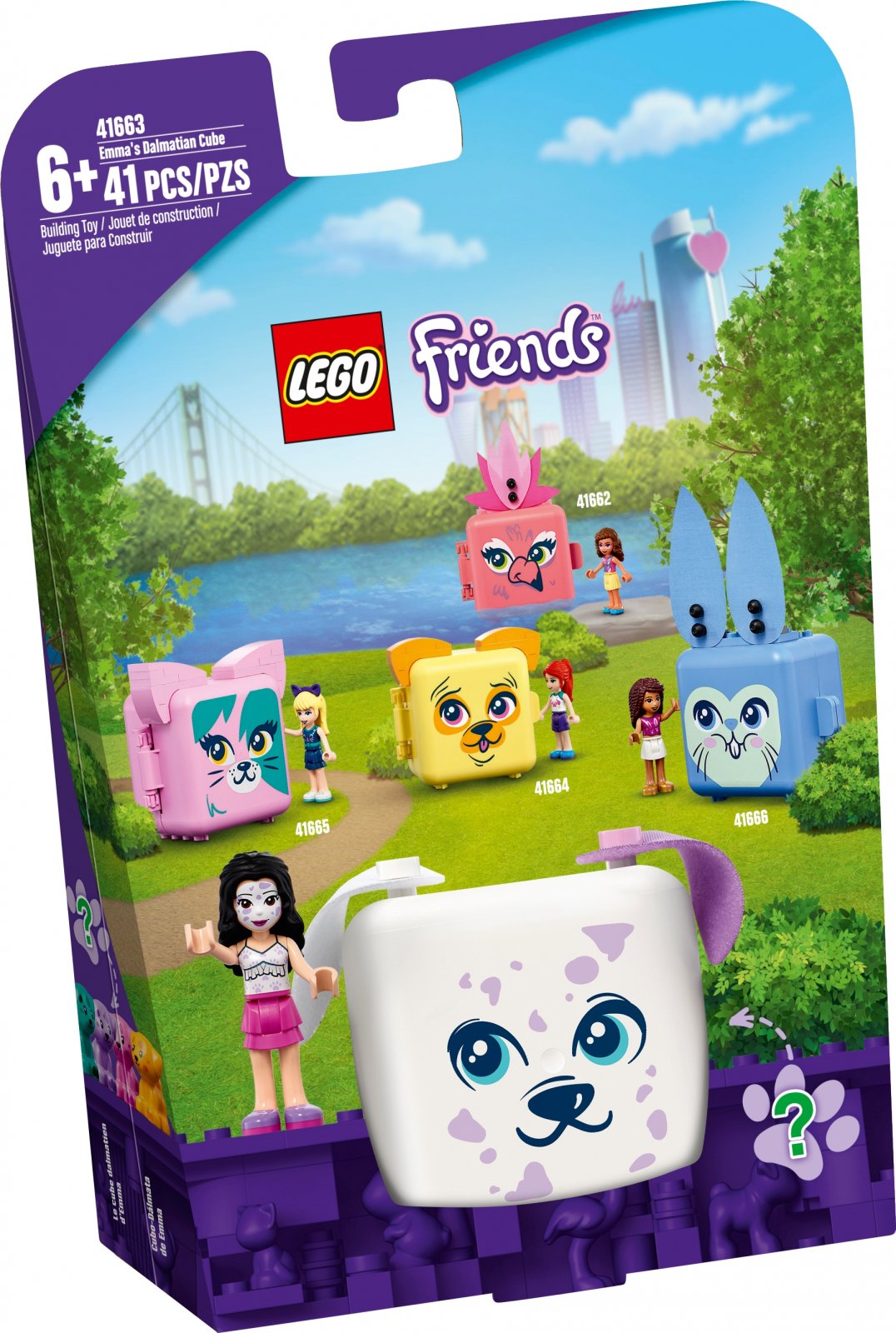 LEGO Friends Series 41663 Emma's Dalmatian Cube