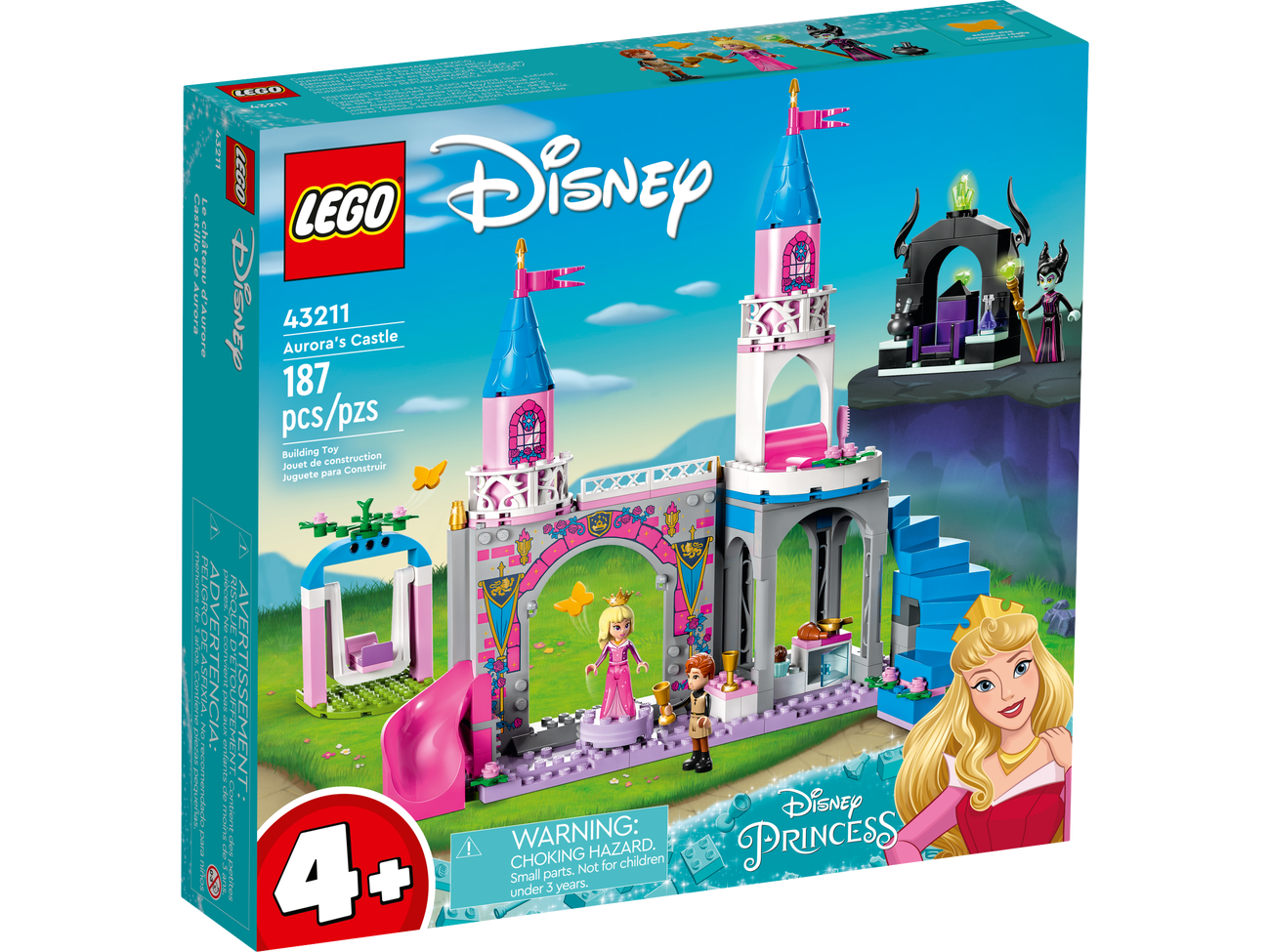 LEGO Disney Series 43211 Aurora's Castle