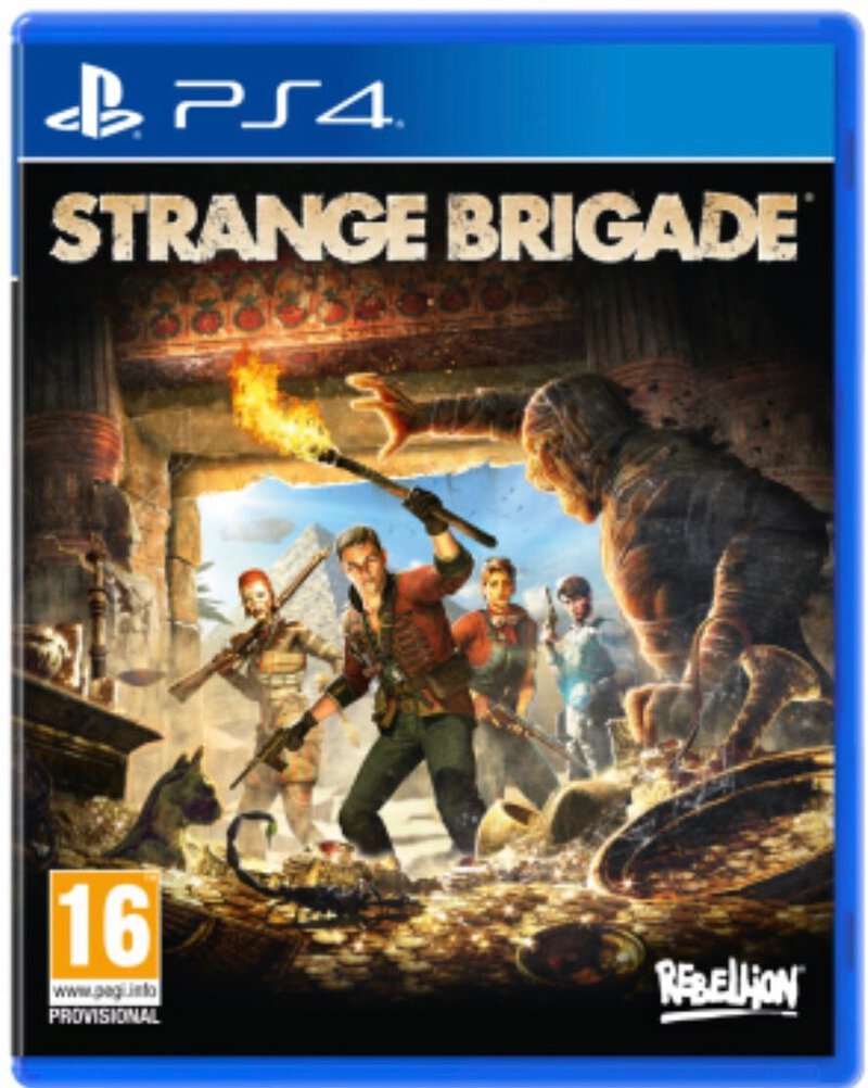 PlayStation 4 Game PS4 Strange Brigade Chinese/English Version PS4-1004