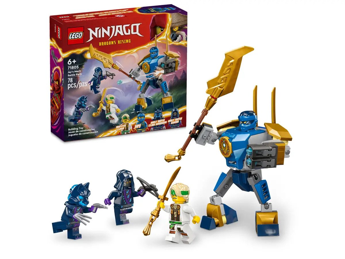 LEGO NINJAGO Series 71805 Jay's Mech Battle Pack