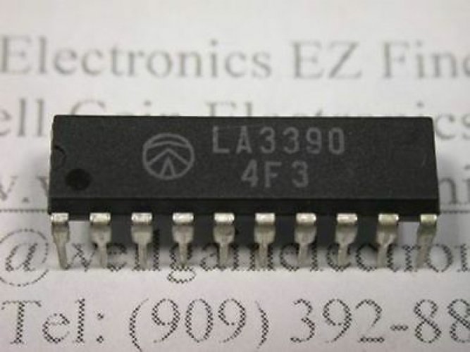 SANYO LA3390 DIP-20 PLL FM MPX Demodulator with Post