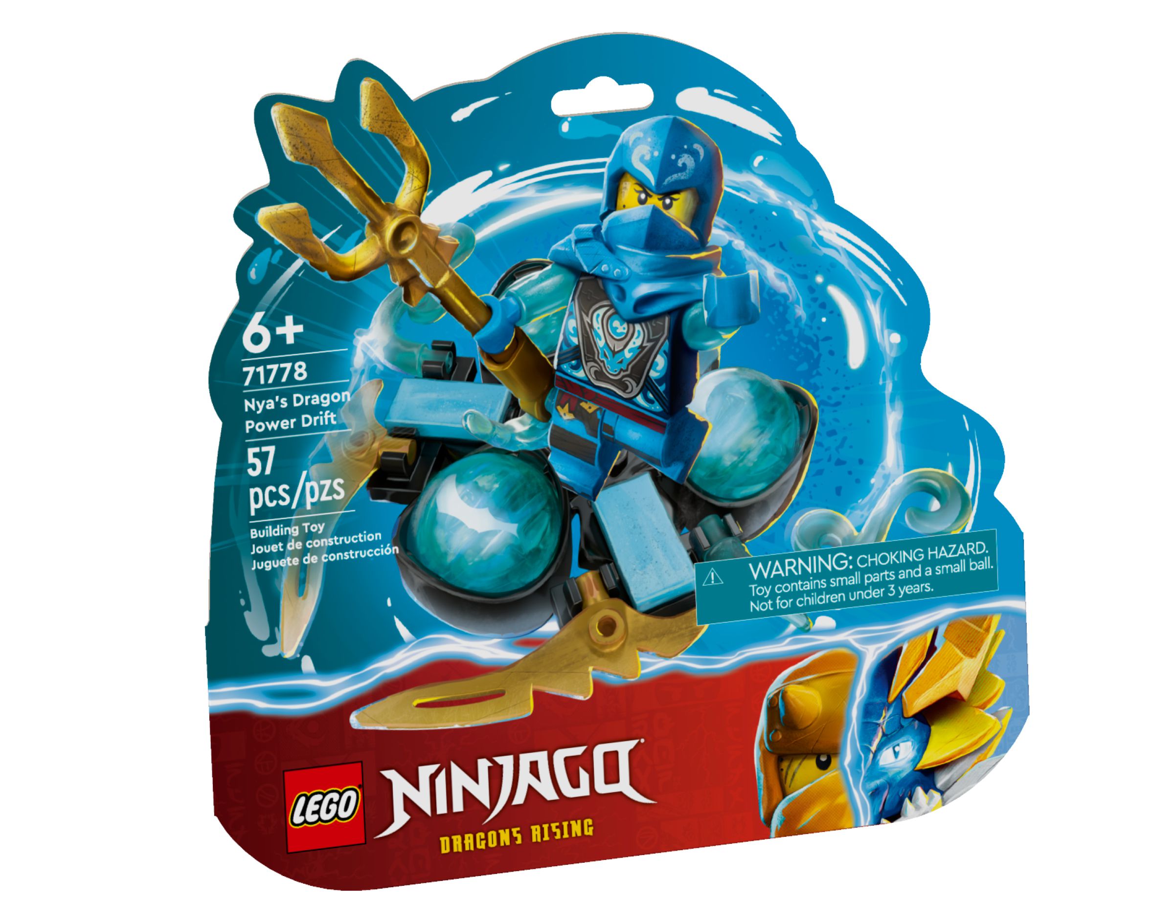 LEGO Ninjago Series 71778 Nya's Dragon Power Spinjitzu Drift