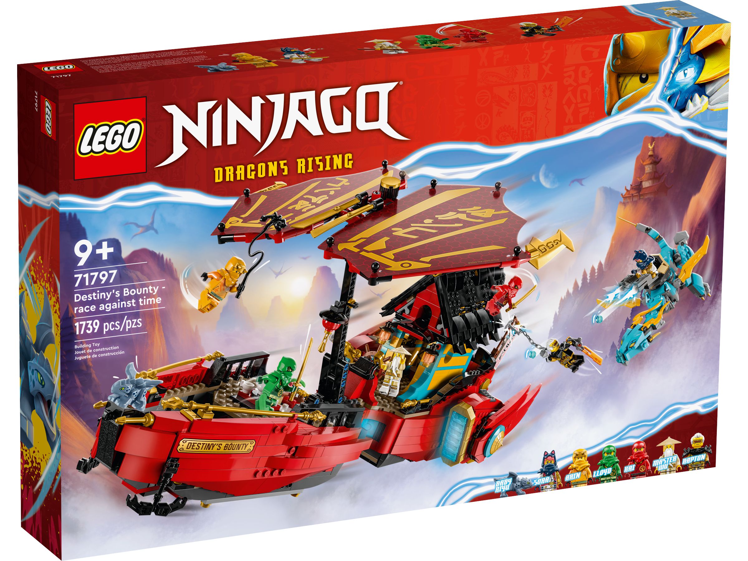 LEGO Ninjago Series 71797 Destiny's Bounty - race against time