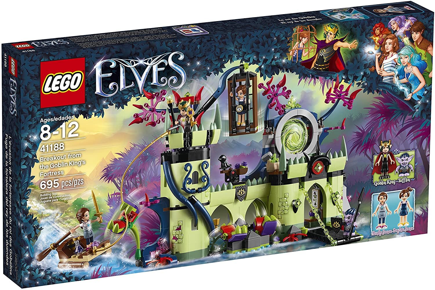 LEGO Elves Breakout from The Goblin King's Fortress 41188 Building Kit