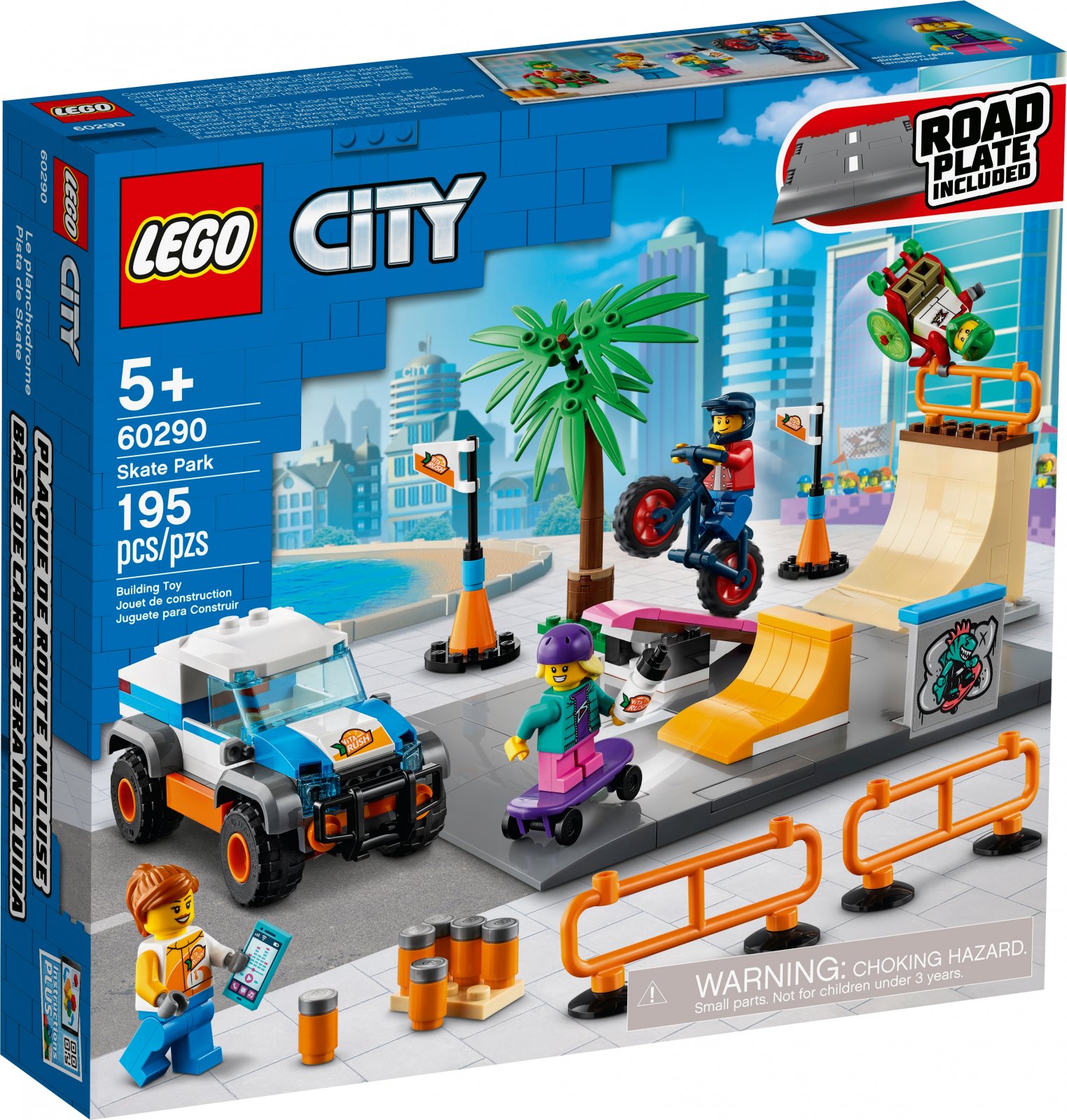 LEGO City Series 60290 Skate Park