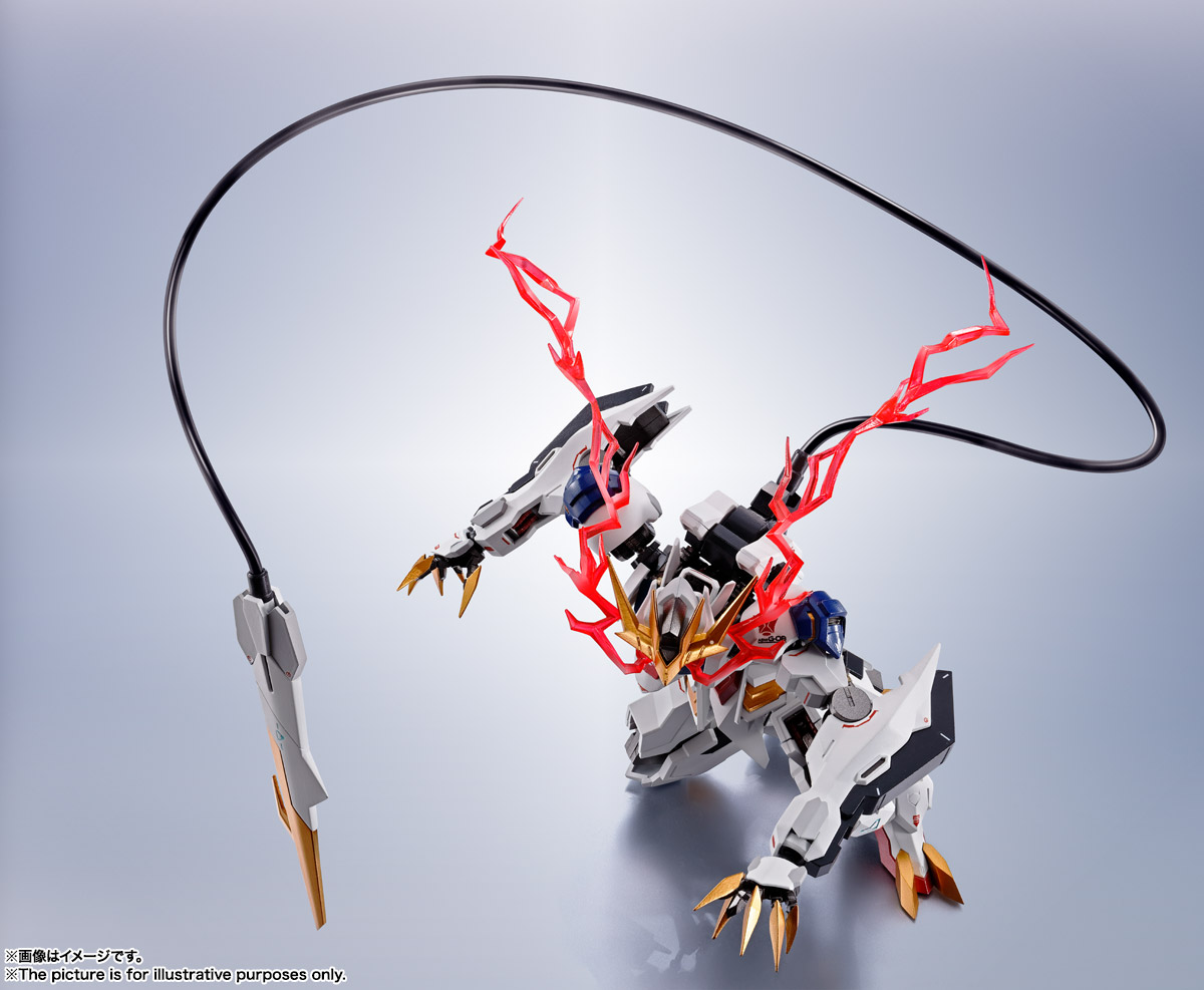 Bandai Metal Robot Spirits Gundam Barbatos Lupus Rex Action Figure