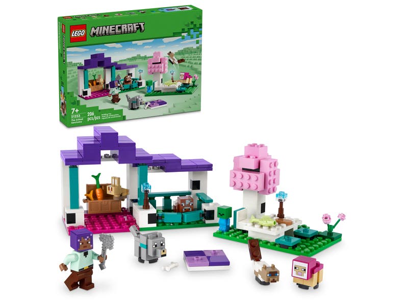 LEGO Minecraft Series 21253 The Animal Sanctuary