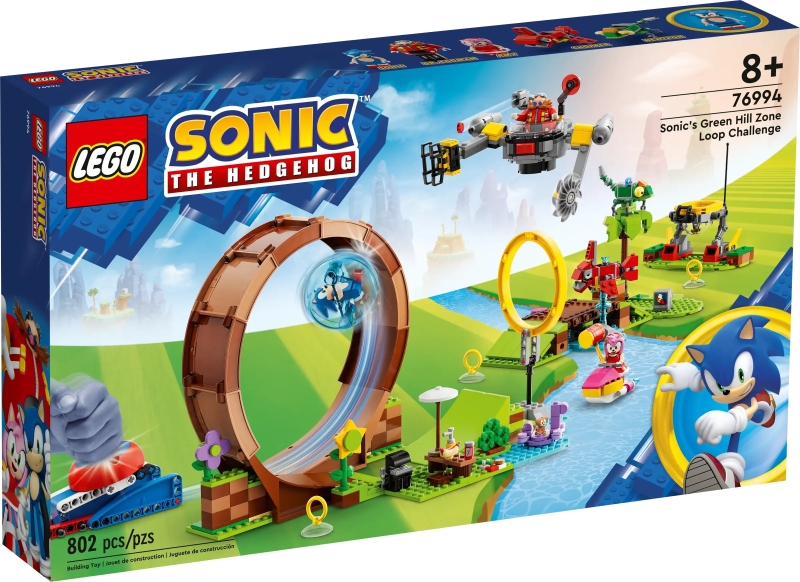 LEGO Sonic the Hedgehog Series 76994 Sonic's Green Hill Zone Loop Challenge