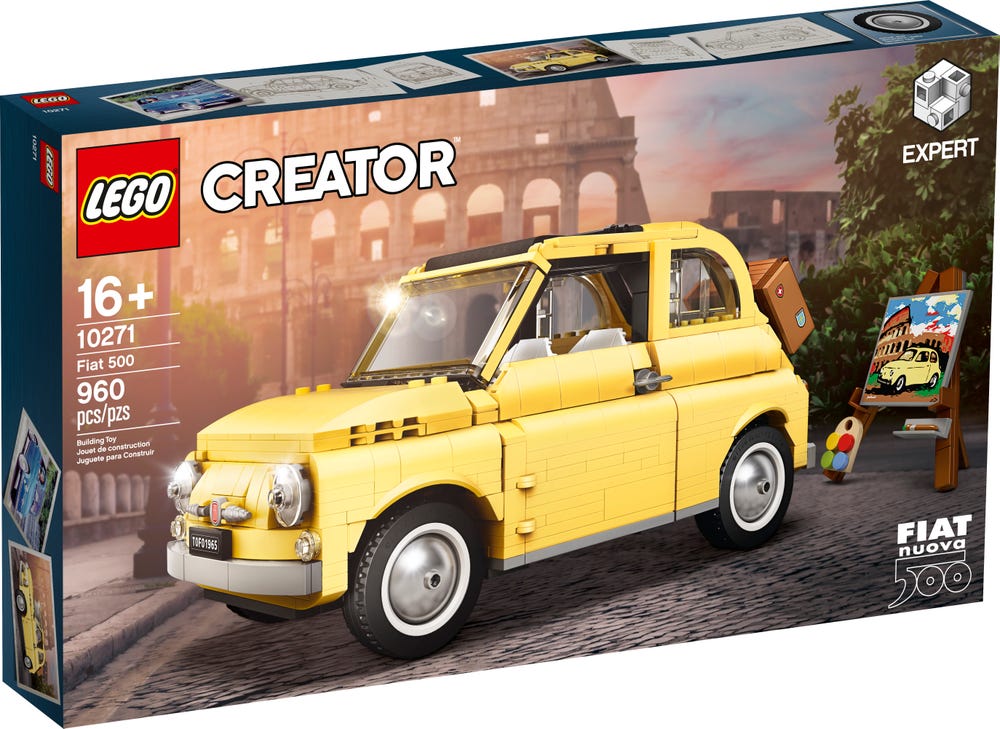 LEGO Creator Series Series 10271 Fiat 500 Exclusive 2020
