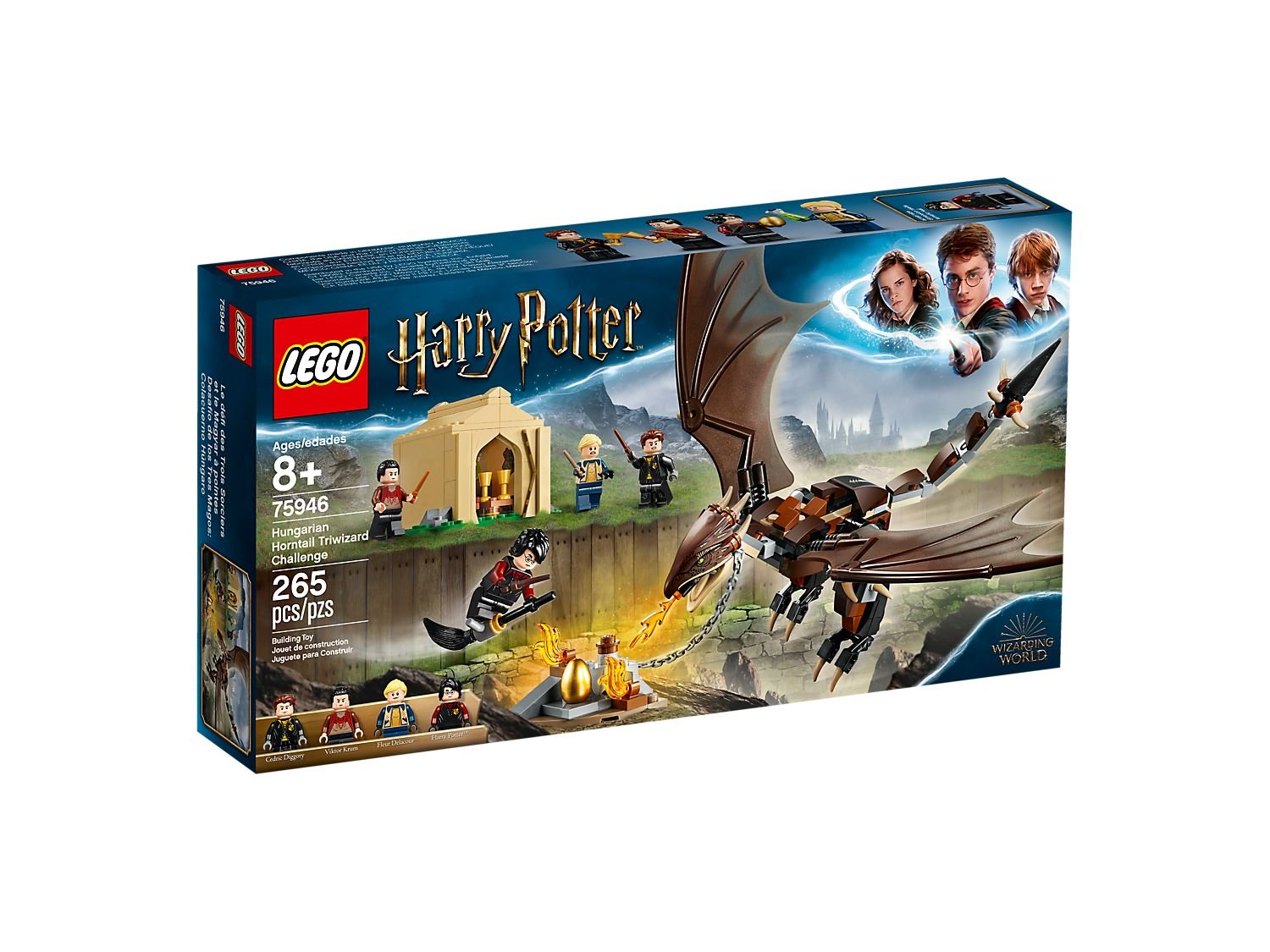 LEGO 75946 Harry Potter Hungarian Horntail Triwizard Challenge
