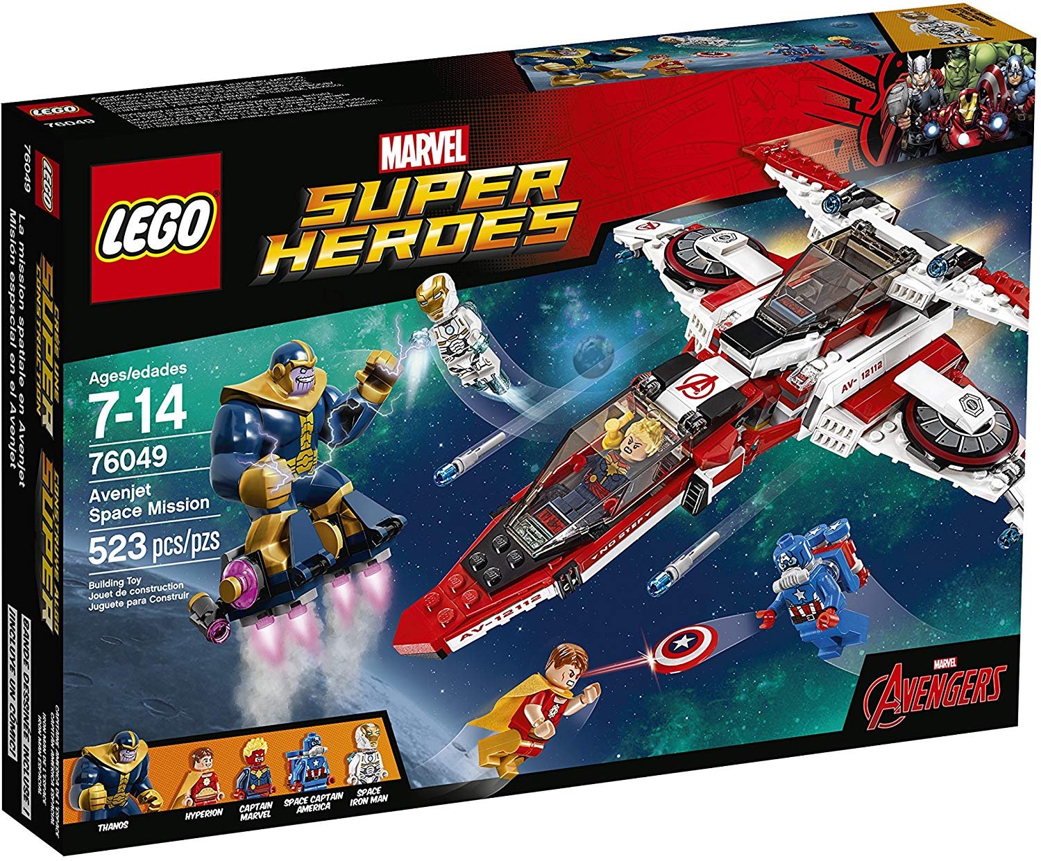 LEGO 76049 Avenjet Space Mission Avengers Assemble