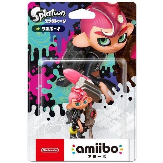 Limited offer Nintendo Amiibo Octoling Boy Splatoon 2 Switch Wii Pink