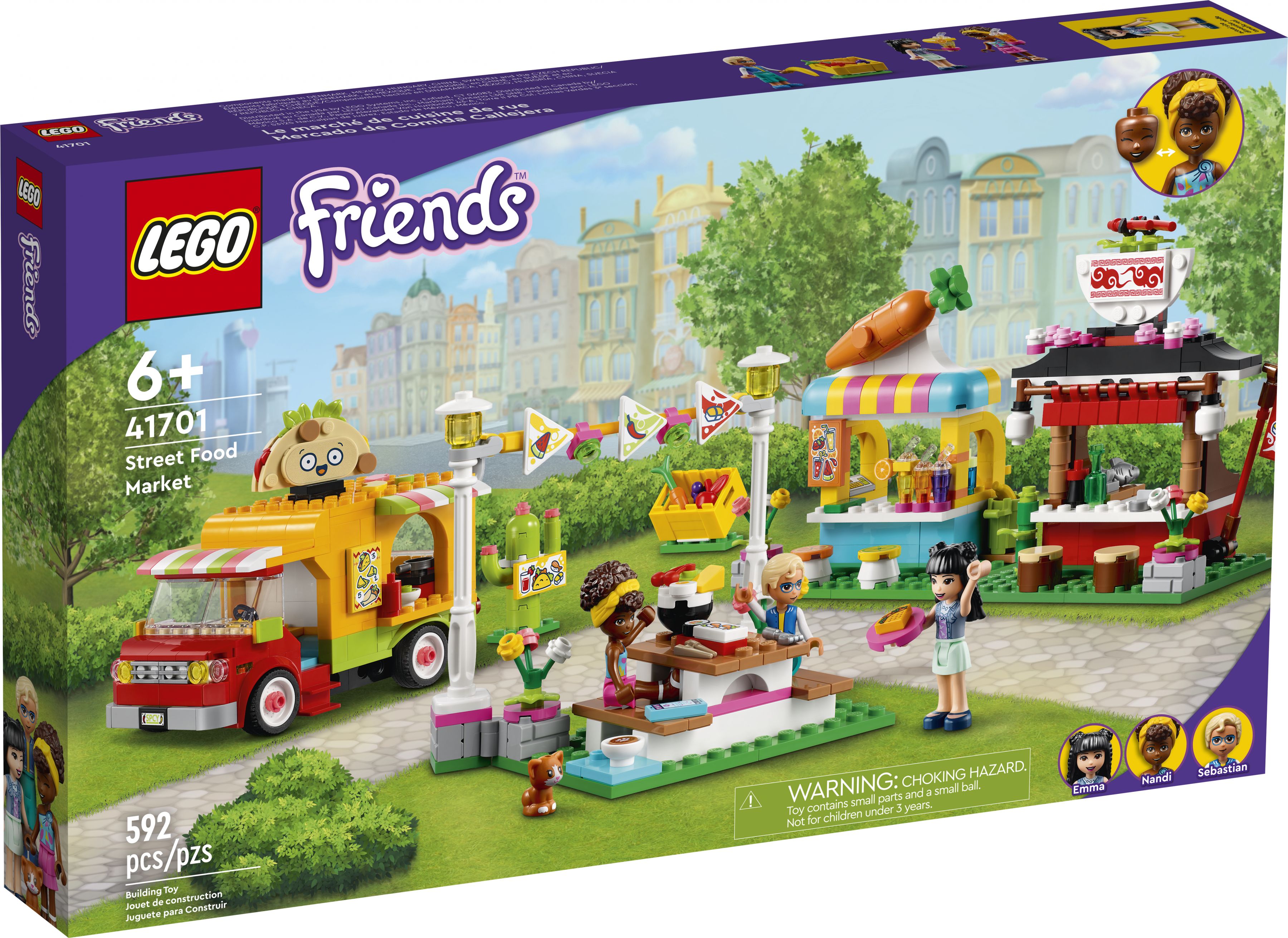 LEGO 41701 Friends Street Food Market
