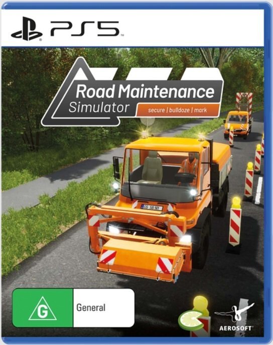 PlayStation 5 Game PS5 Road Maintenance Simulator English Version