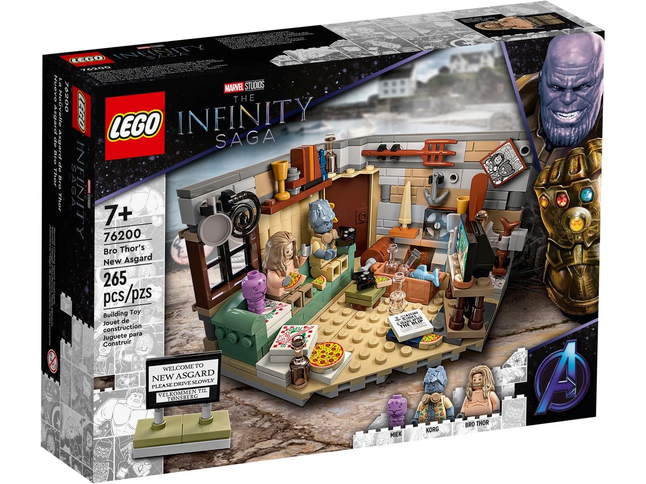 LEGO Marvel Series 76200 Bro Thor's New Asgard