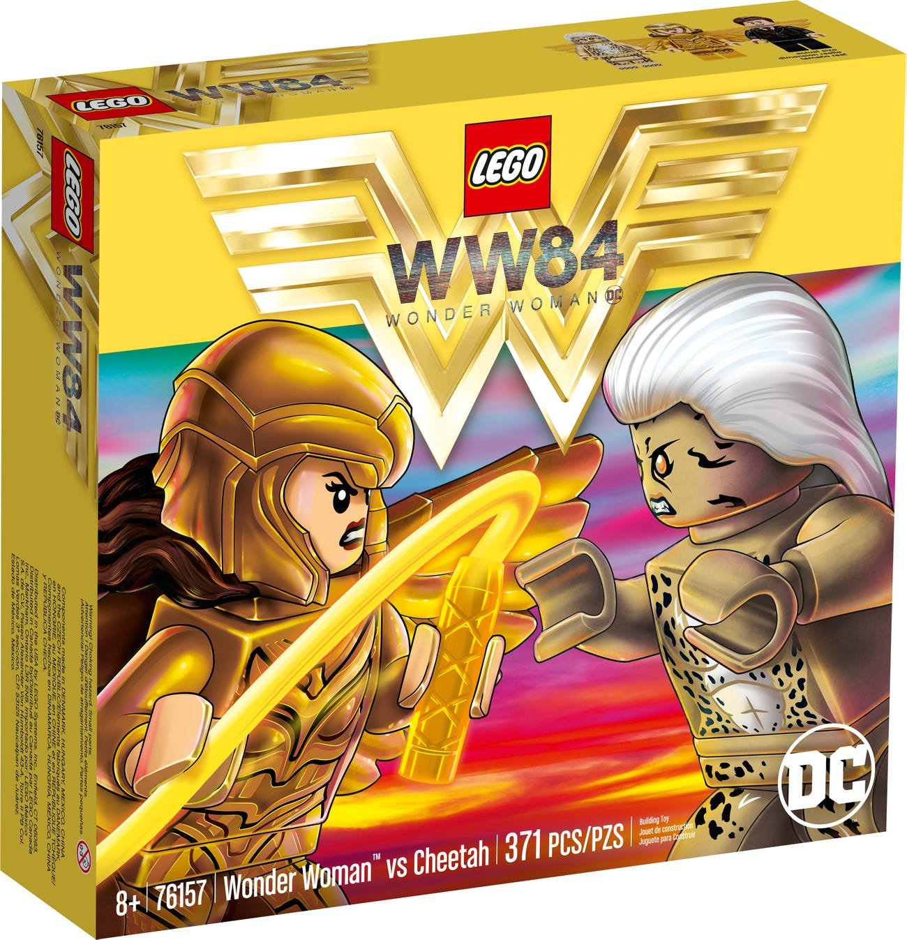 LEGO 76157 DC Comics Super Heroes Serieses Wonder Woman™ vs Cheetah