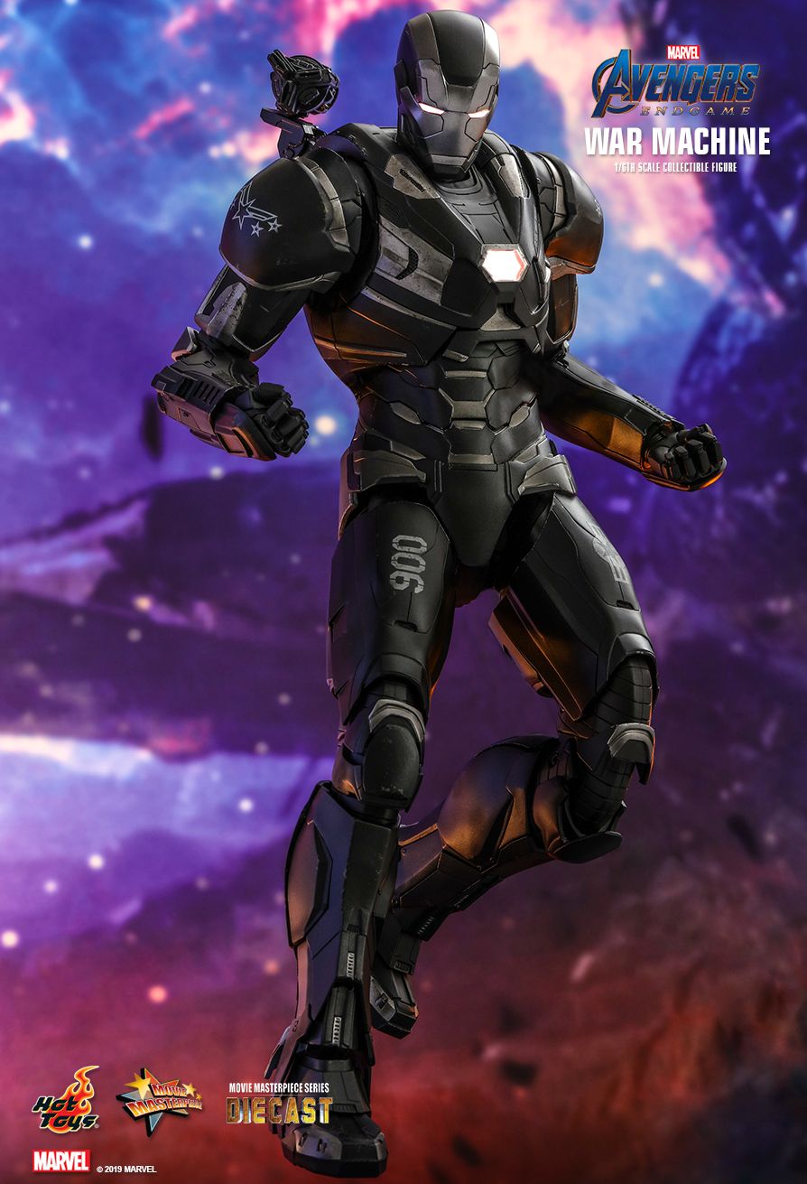 Hot Toys MMS530D31 Marvel Avengers 4 Endgmes War Machine Mark VI 6 1:6 Figure
