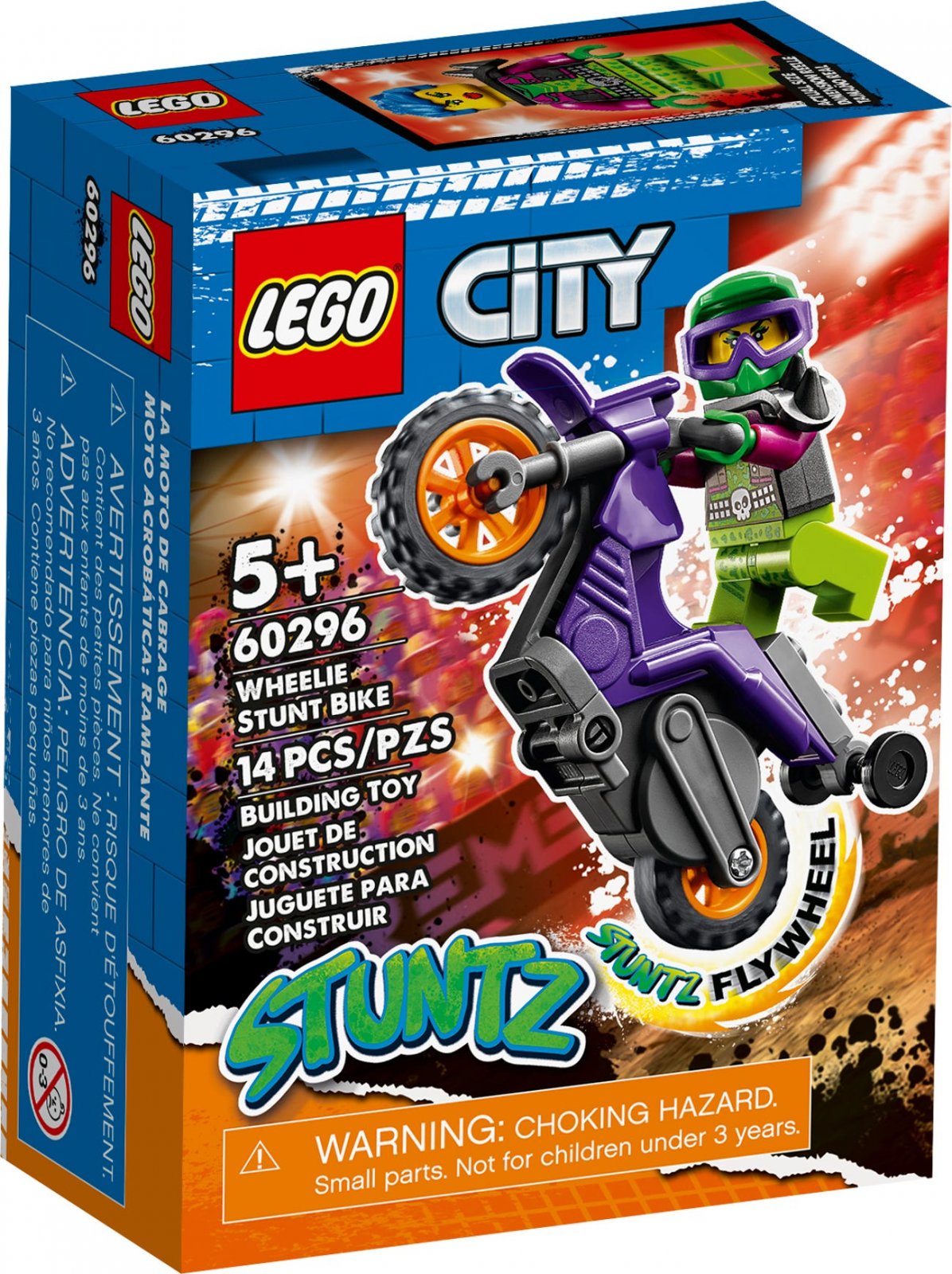 LEGO City 60296 : Wheelie Stunt Bike