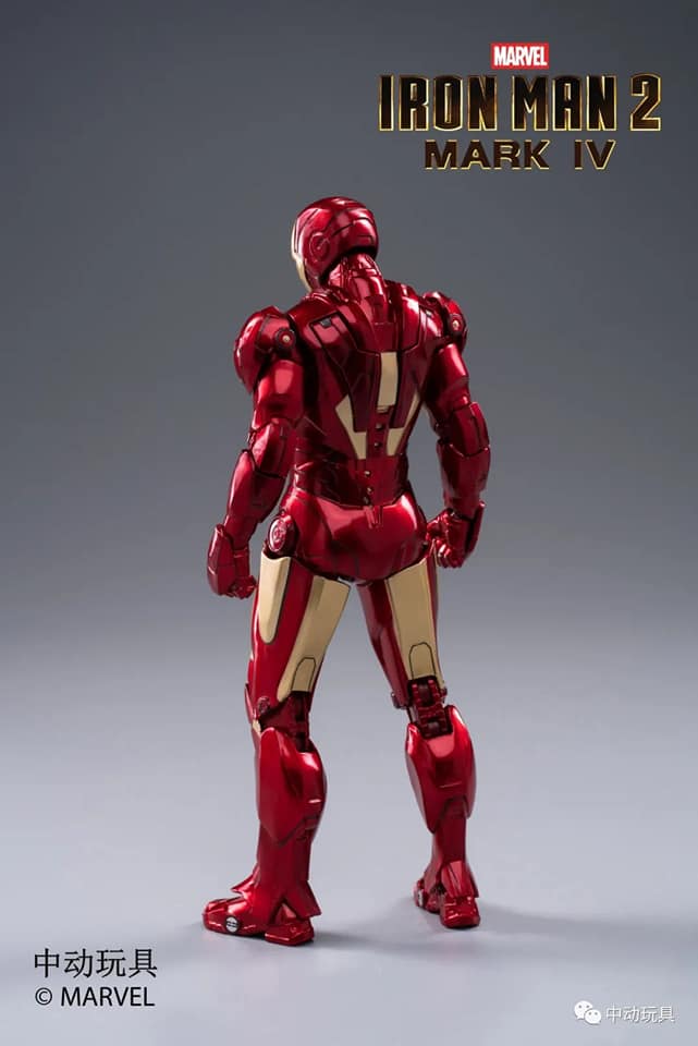 只今SALE‼️marvel人気4枚セット‼️ ZT Toys Marvel Ironman Mark IV MK 4 (Official Licensed