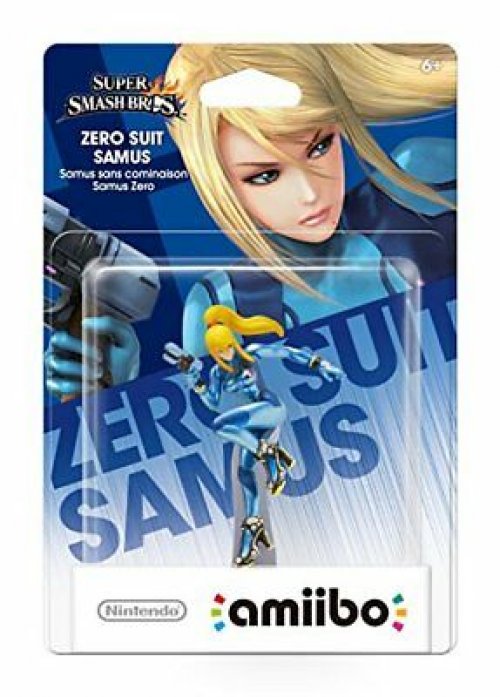[Limited offer] Nintendo Amiibo Zero Suit Samus Super Smash Bros Series Switch