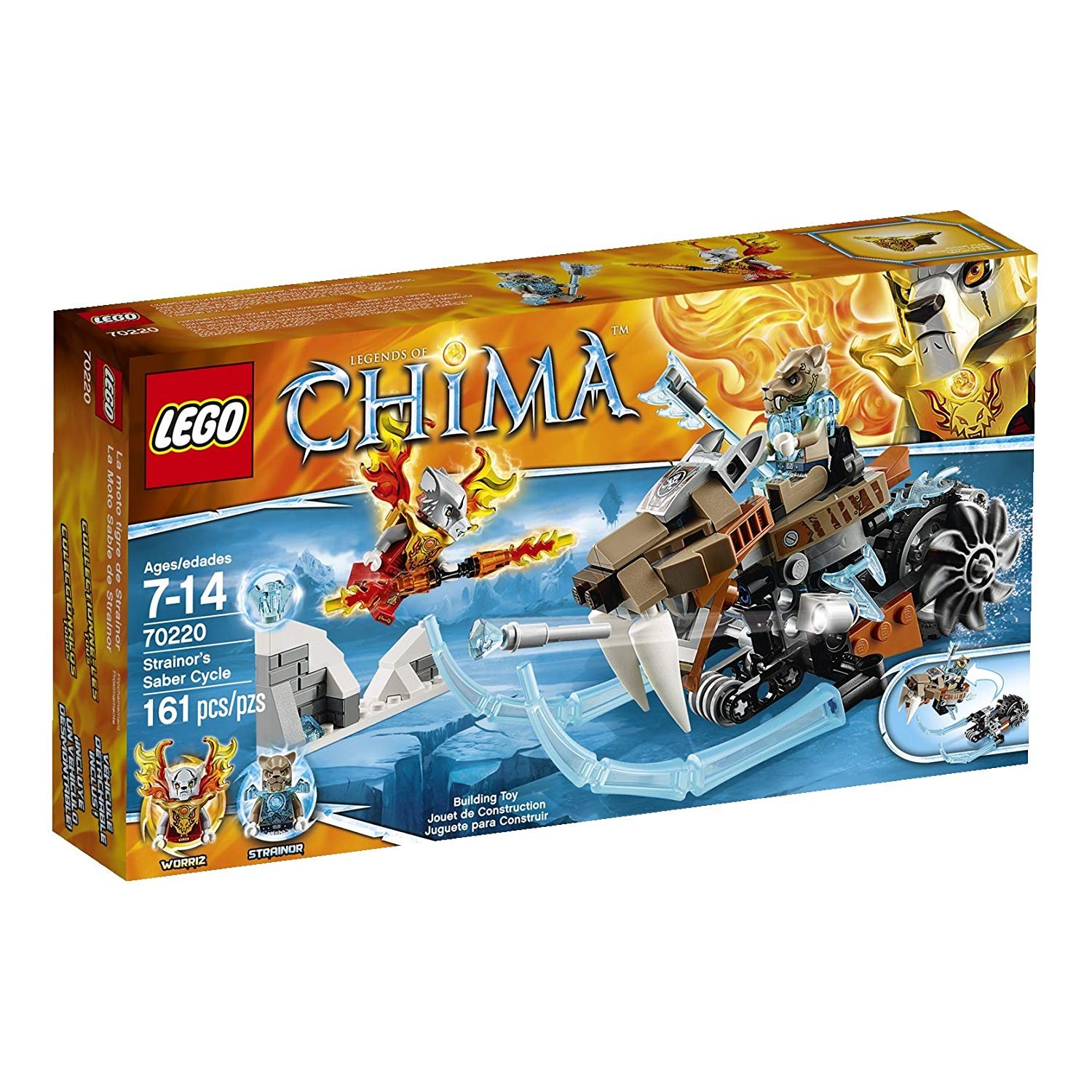 LEGO 70220 Chima Strainor's Saber Cycle
