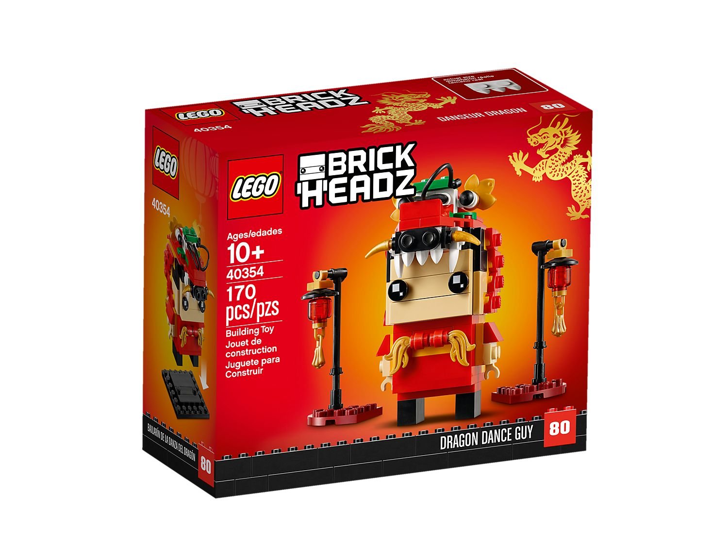 LEGO Brickheadz Dragon Dance Guy 40354