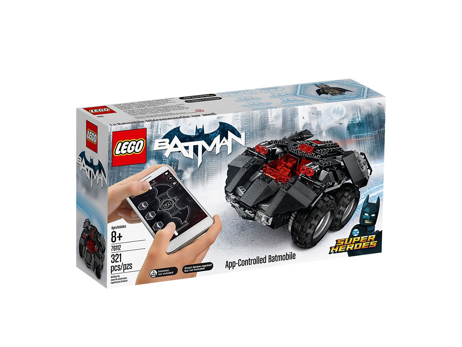 LEGO 76112 Super Heroes App-Controlled Batmobile