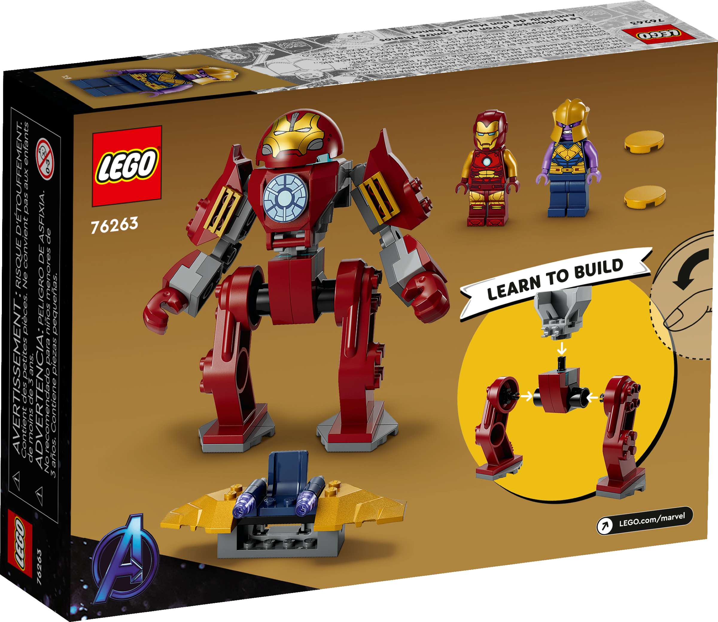 LEGO Marvel 76263 Iron Man Hulkbuster vs. Thanos | Yasuee US