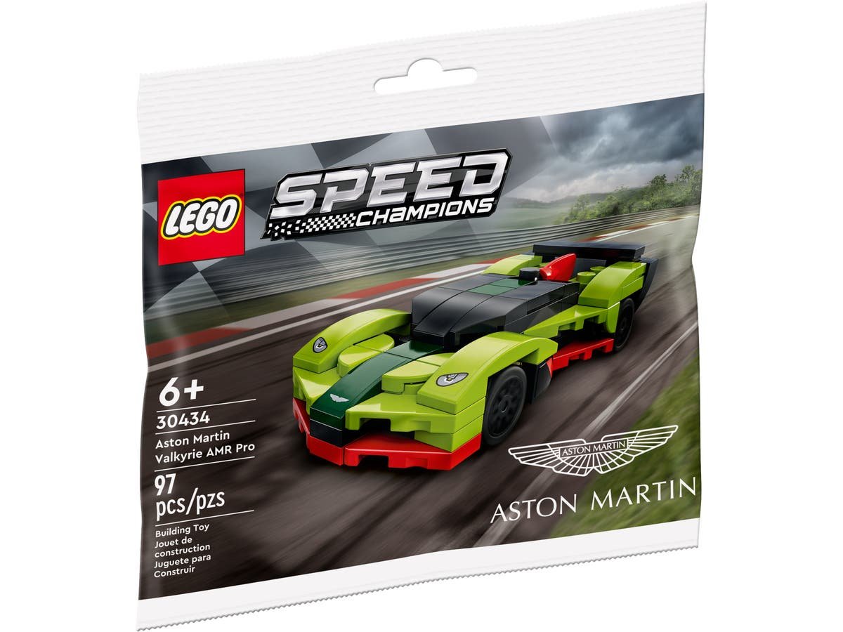 LEGO Speed Champion 30434 Aston Martin Valkyrie AMR Pro Set  Poly Bag