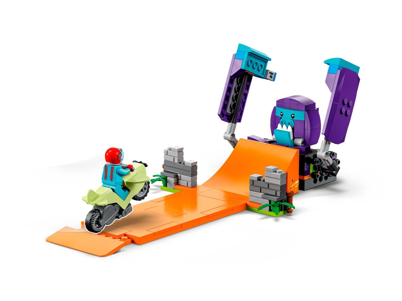 Utopia(８) Amazon.com: Lego City Stuntz Smashing Chimpanzee Stunt Loop