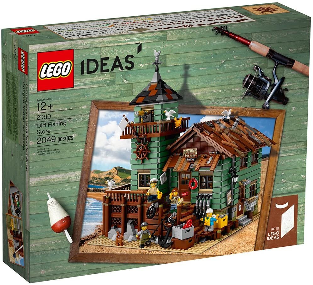 LEGO Ideas Old Fishing Store (21310) - Building Toy and Popular Gift for Fans of LEGO Sets and The Outdoors