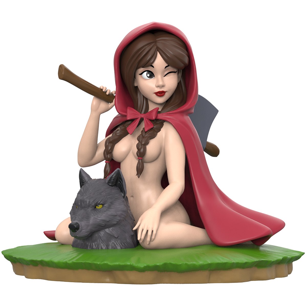 Mighty Jaxx Happy ending : The huntress