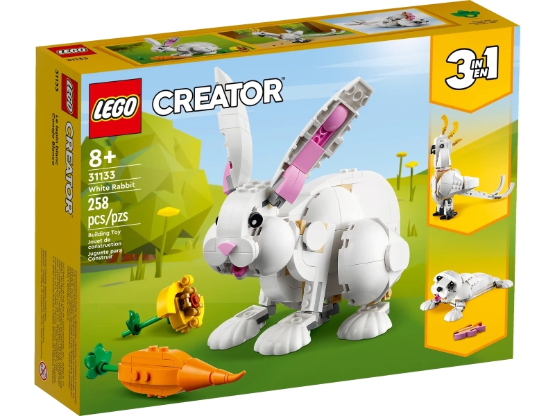 LEGO Creator Series 3in1 31133 White Rabbit