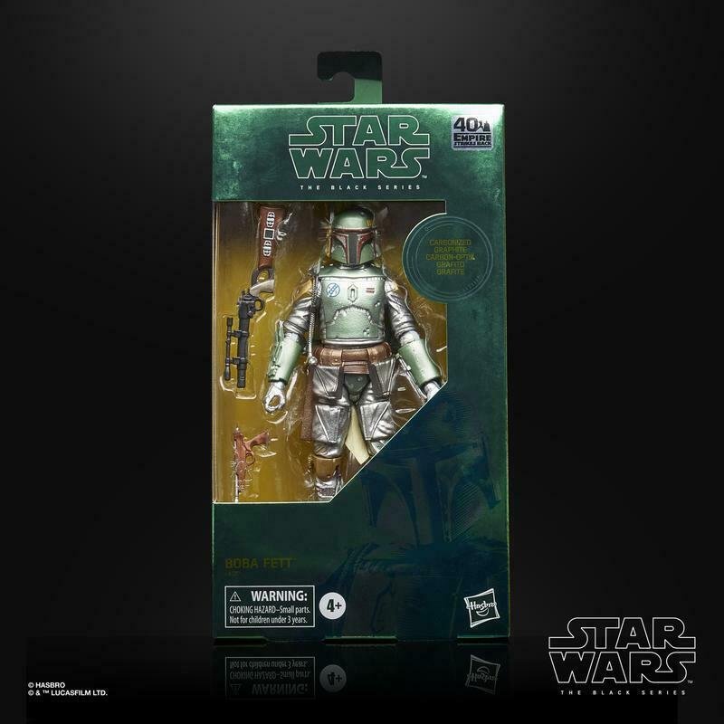 Hasbro Star Wars The Black Series 6" Carbonized Collection Boba Fett
