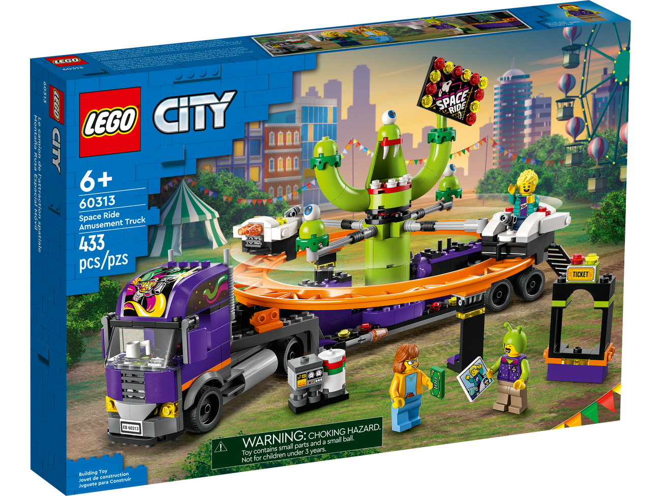 LEGO City 60313 Space Ride Amusement Truck