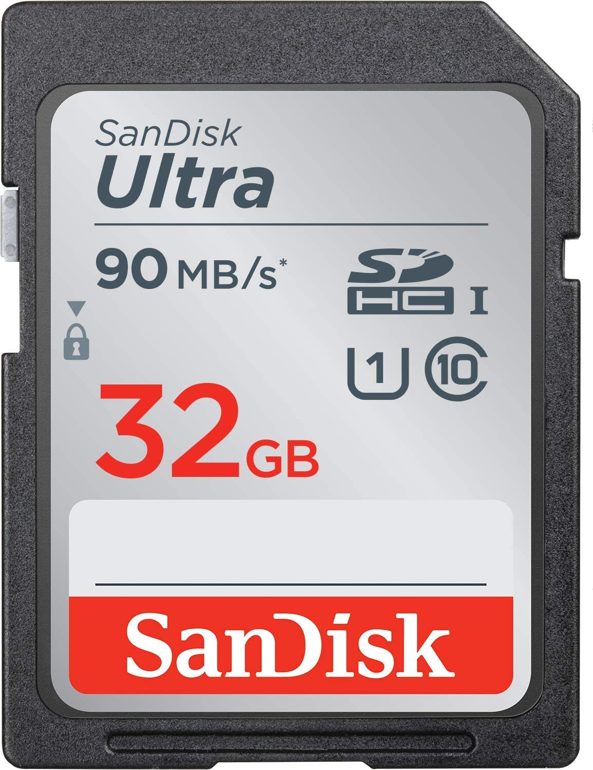 SanDisk Ultra 32GB SDHC UHS-I Class 10 Read 90MB/s Memory Card