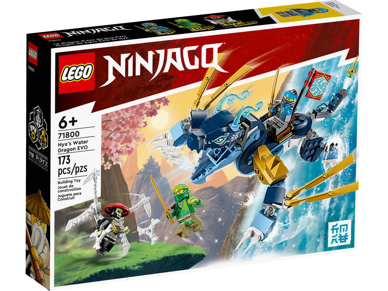 LEGO Ninjago Series 71800 Nya's Water Dragon EVO
