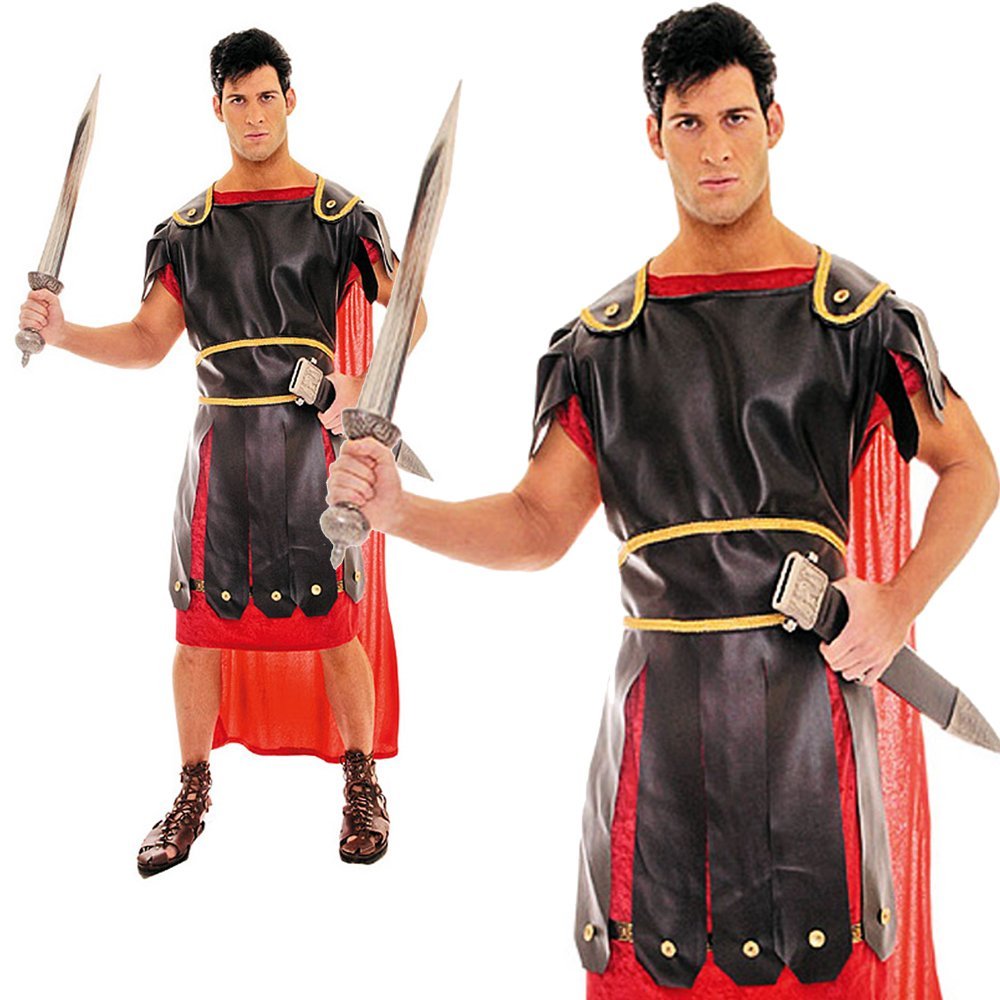 Roman Centurion Hercules Gladiator Mens Fancy Costume