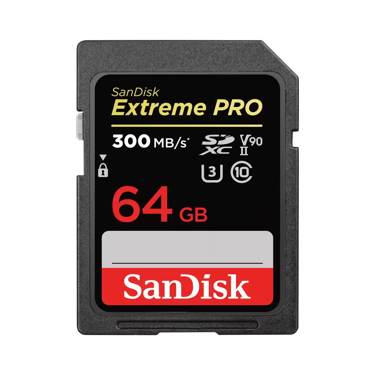 SanDisk 64GB Extreme Pro SDXC UHS-II Memory Card 300MB/s 4K SDSDXDK-064G-GN4IN