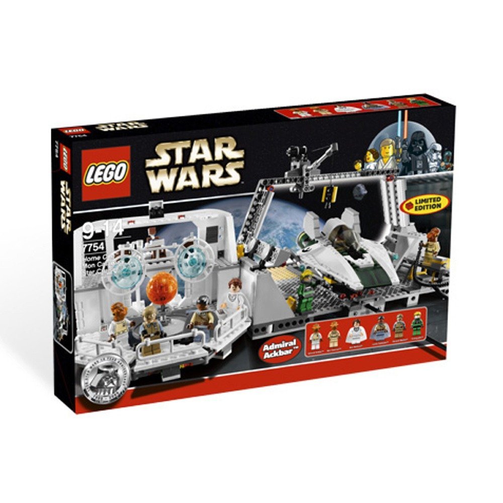 LEGO 7754 Star Wars Exclusive Limited Edition Set Home One Mon Calamari Star