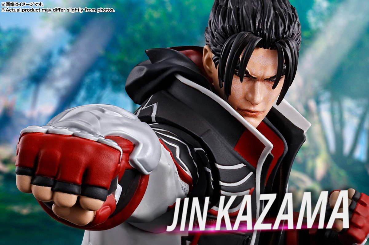 In-Stock Bandai S.H.Figuarts Jin Kazama 