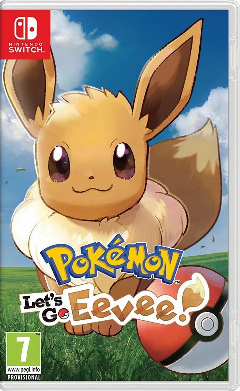 Nintendo Switch Game NS Pokémon: Let's Go, Eevee! Chinese/English Ver